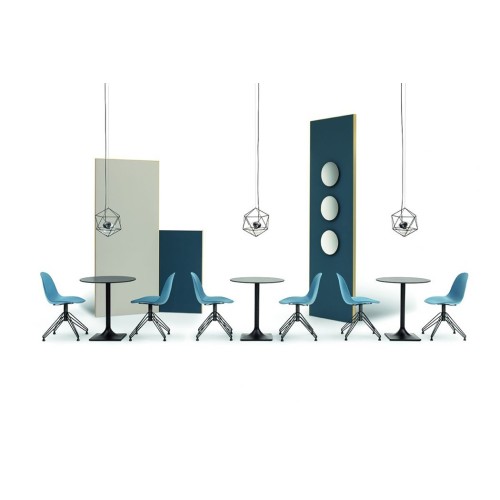 Sedia Bontempi Casa modello Mood girevole - Arredare Moderno