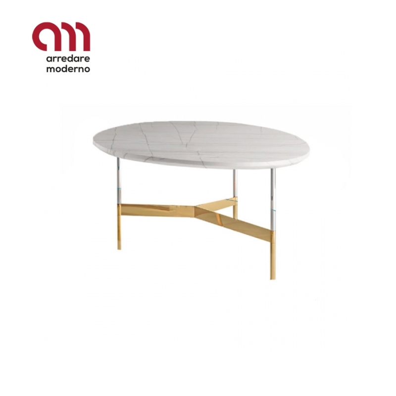 Tavolino After9 Tonelli Design piano in marmo