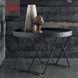 Tavolino salotto Bontempi Casa Flexus rotondo - Arredare Moderno