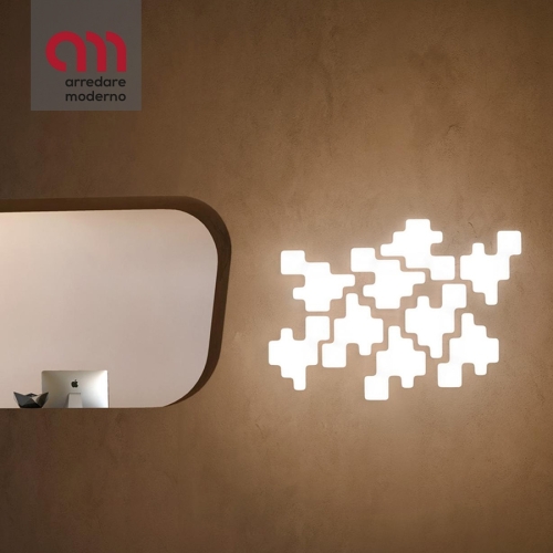 Lampada Pixel Kundalini da parete