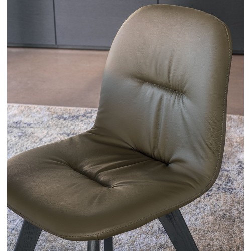 Sedia Chantal Bontempi Casa in legno - Arredare Moderno