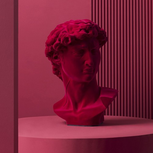 Busto decorativo in ceramica David Velvet - Adriani e Rossi