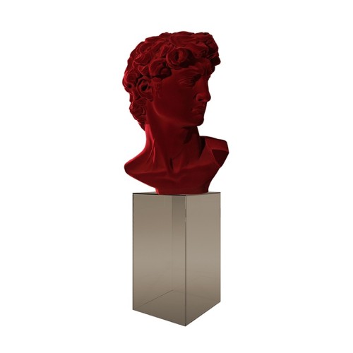 Busto decorativo in ceramica David Velvet - Adriani e Rossi