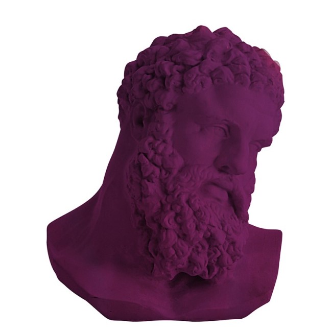 Busto decorativo in ceramica Ercole Velvet - Adriani e Rossi