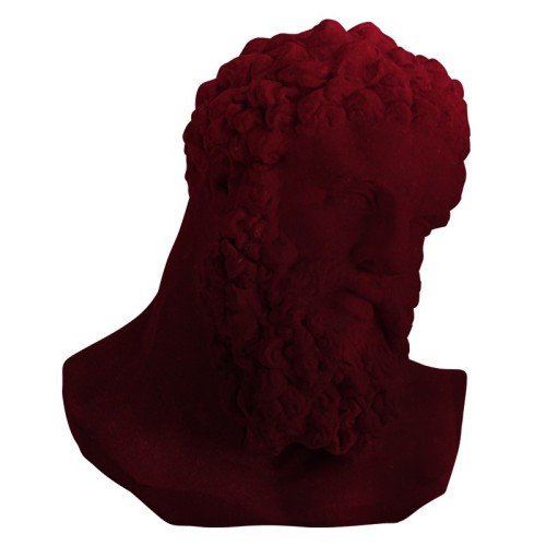 Busto decorativo in ceramica Ercole Velvet - Adriani e Rossi