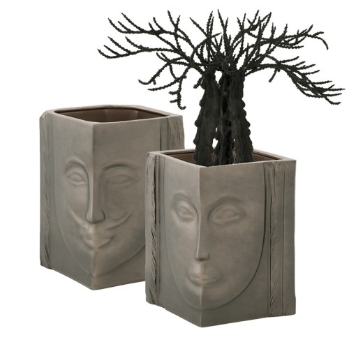 Vaso decorativo in ceramica Ginevra & Artù Adriani e Rossi