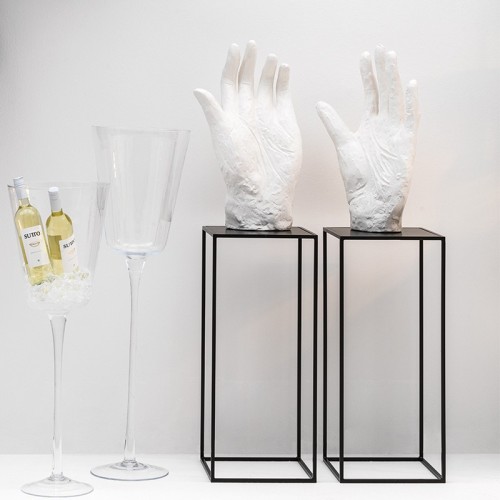 Base espositiva in metallo Tulip Adriani e Rossi