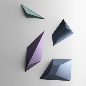 Scultura da parete in ceramica Kronos Adriani e Rossi