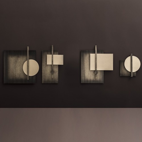 Quadro tridimensionale Geometria Colours Black Collection