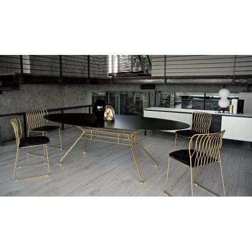 Freak Bontempi Casa Sedia Base Puntale - Arredare Moderno