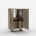 Vetrina Cabinet Aterea Tonelli Design in vetro h 124