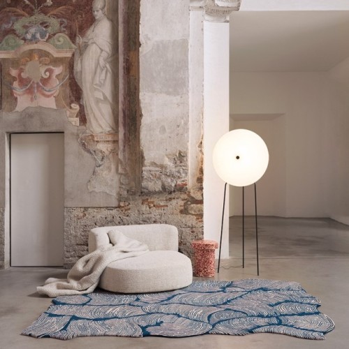 Tappeto Mohebban Oceano Round taupe