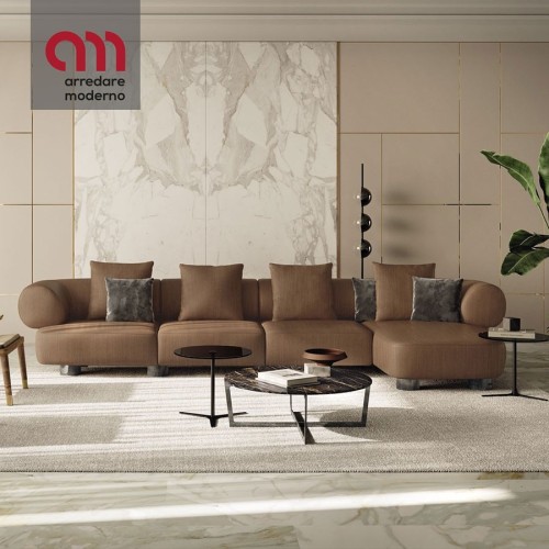 Franz Bontempi divano angolare casa con chaise longue