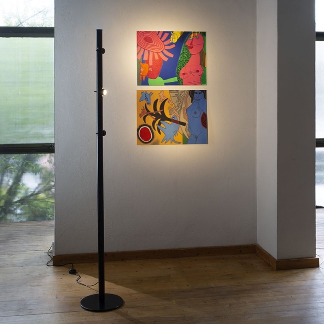 Lampada LED da terra orientabile Calabrone - Martinelli Luce