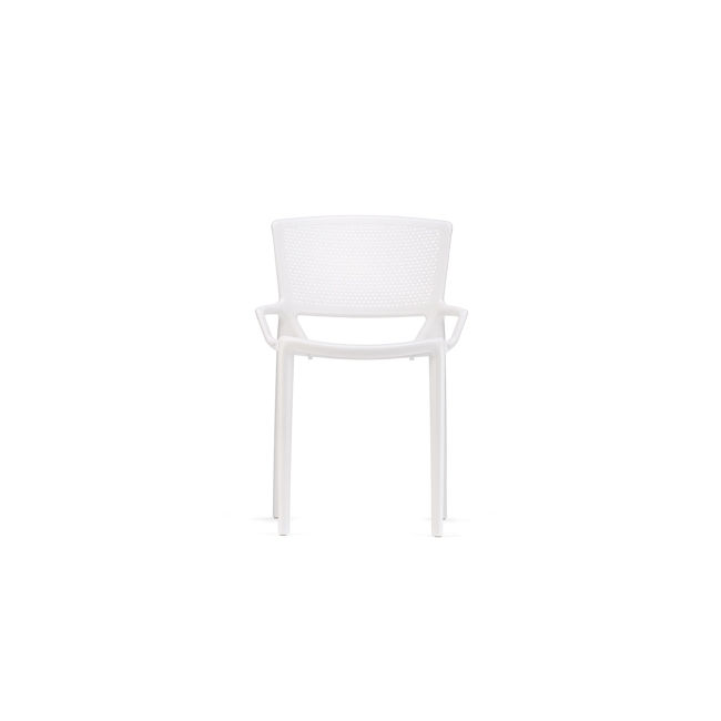 Sedia Fiorellina perforated seat and back Infiniti Design