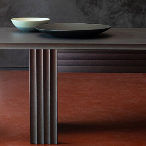 Tavolo rettangolare Vertical Rows Moroso - Prezzo Online