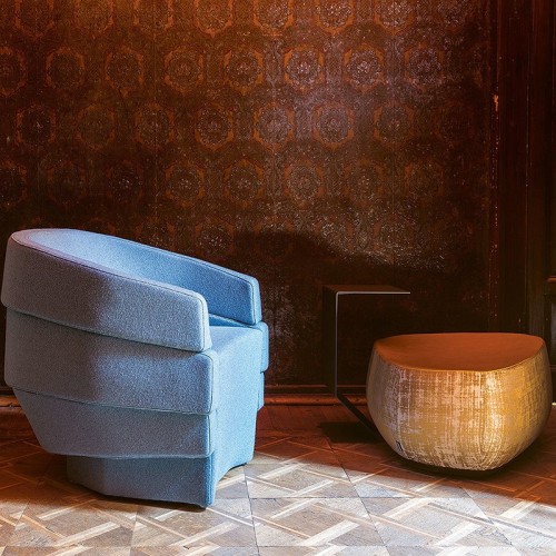 Rift Moroso Poltrona in pelle - Arredare Moderno