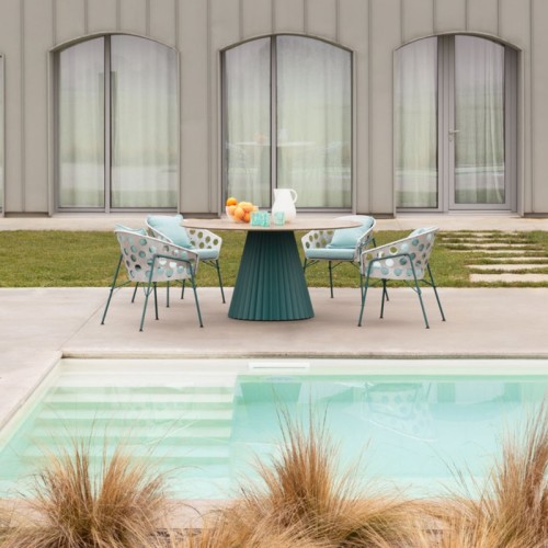 Tavolo rotondo Plissé Midj – Prezzi Vantaggiosi Online