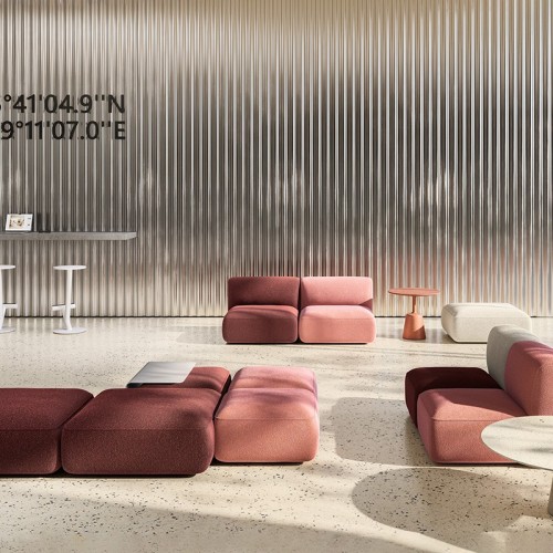 Cosy Pouf MDF Italia finiture