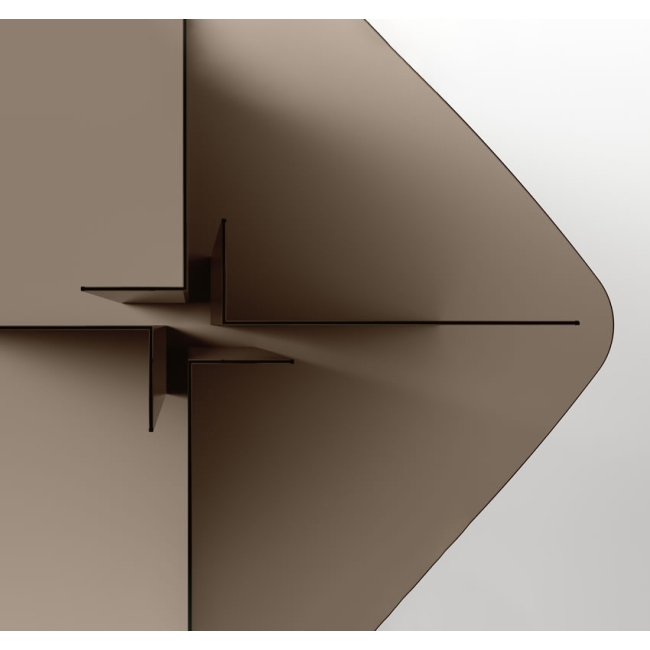 Tavolo Thrim Tonelli Design quadrato e rettangolare