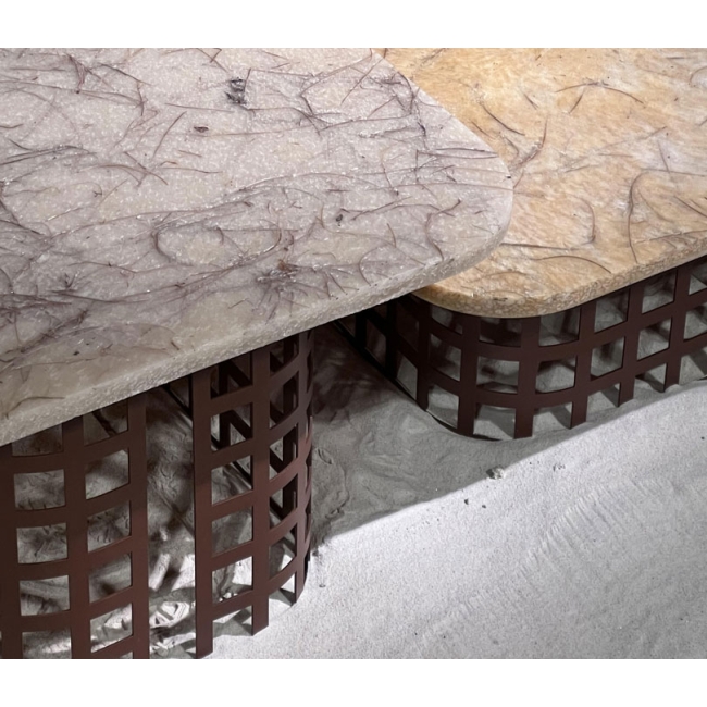 Tavolino Mara Low Table Slide quadrato e rettangolare