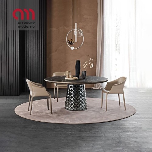 Tavolo Cattelan Italia Atrium Keramik Premium Round rotondo - Arredare Moderno