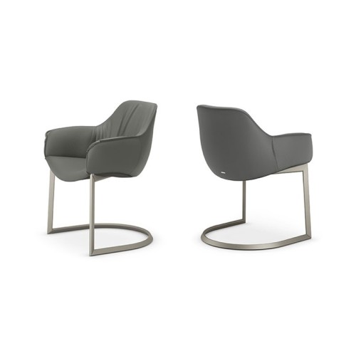 Sedia con braccioli Cattelan Italia Scarlett Cantilever - Arredare Moderno