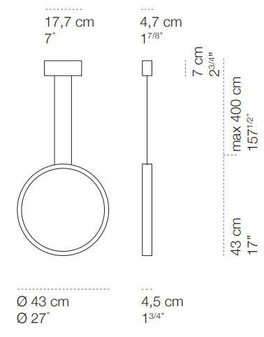 lampe-à-suspensions-assolo-43-cini&nils-dimensions