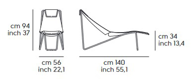 Chaise-longue-Apelle-Midj-CL-M-CU-dimensioni