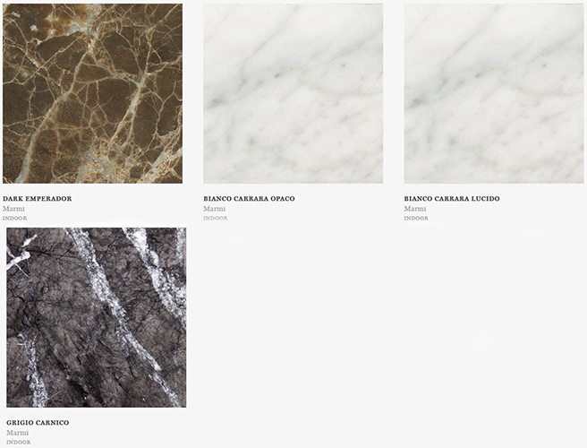 Tavolo Katana Potocco rettangolare finitura