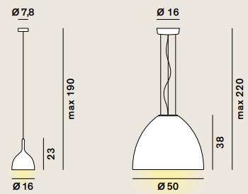 lamp-à-suspension-drink-rotaliana-dimensions