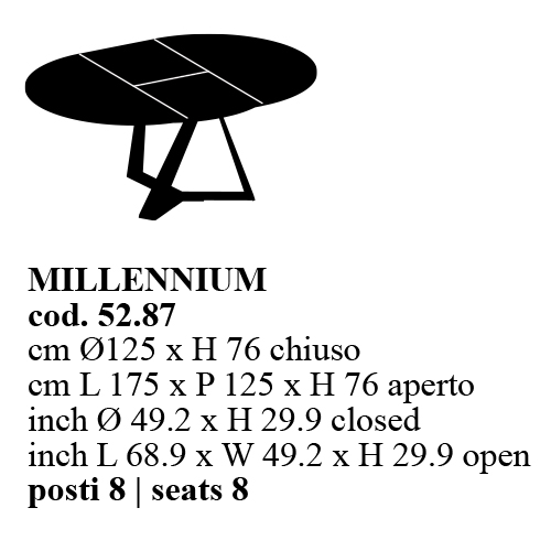 millennium-52.87-bontempi-casa-dimensions