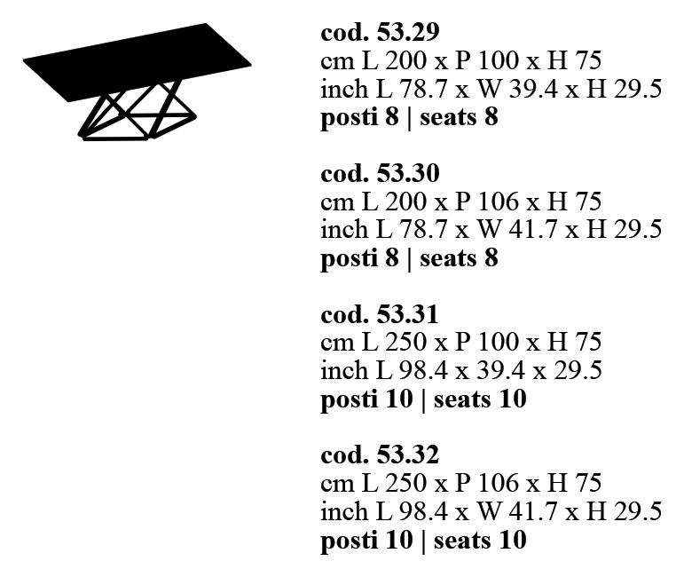 table-delta-rectangulaire-fixe-bontempi-casa-dimensions