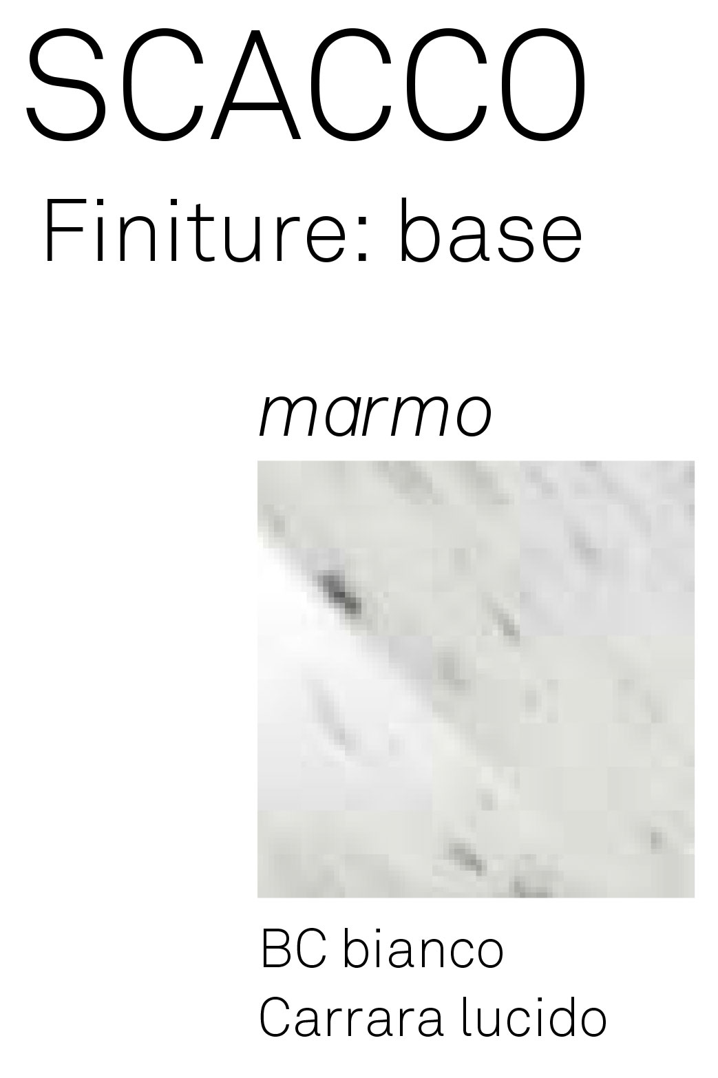 Table basse Scacco Cattelan Italia finitions