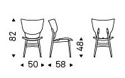 Dumbo Chair Cattelan Italia dimensions and sizes