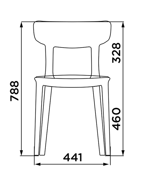 chair canova infiniti sizes