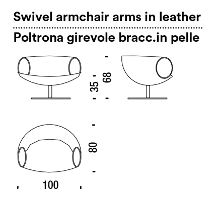 fauteuil smock moroso dimensions