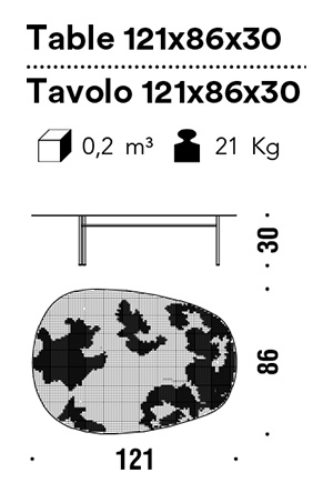 misure tavolino moroso cloud