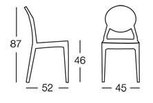 Dimensions Igloo Chair