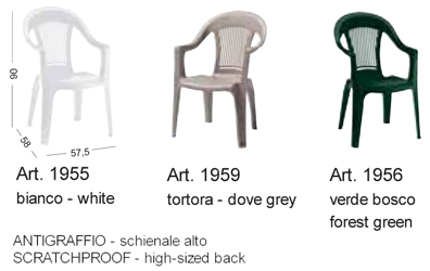 Finitions de la chaise élégante Scab Design