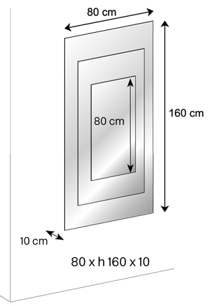 specchiera tonelli design doors misure