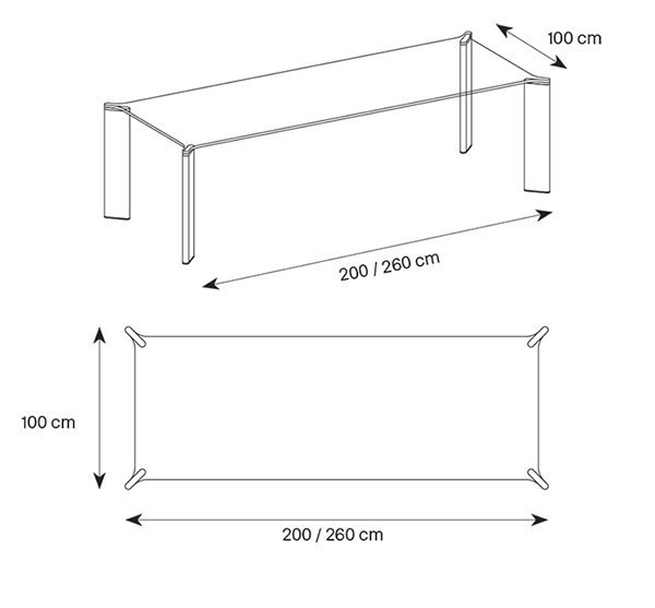 tavolo can can tonelli scheda tecnica